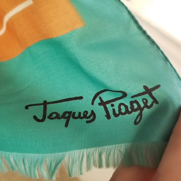 Relisted -Vintage Jaques Piaget scarf houndstooth long - Picture 8 of 12